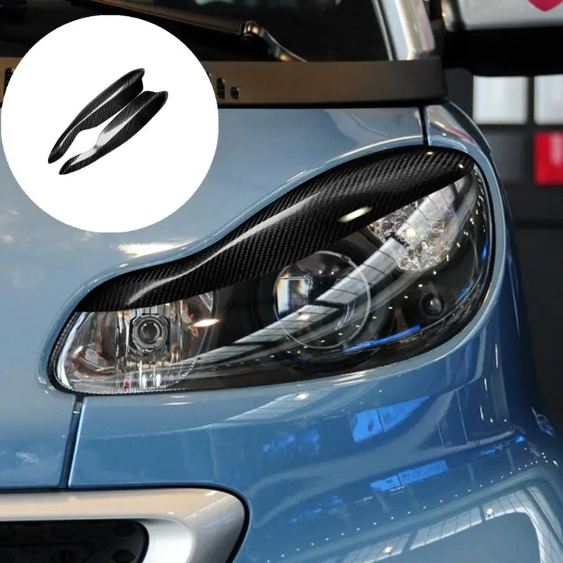 Stylish Carbon Fiber Headlight Eyebrow Eyelid Sticker Accent For Fortwo W451 2007-2014 Boosts Automobile Appearance
Stylish Carbon Fiber Headlight Eyebrow Eyelid Sticker Accent For Fortwo W451 2007-2014 Boosts Automobile Appearance
