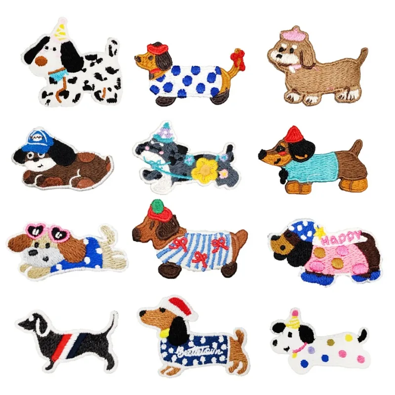 Cute Small Dog Puppy Iron-on Embroidered Badge Patch for DIY T-shirt Backpack Clothing Appliques Sticker
Cute Small Dog Puppy Iron-on Embroidered Badge Patch for DIY T-shirt Backpack Clothing Appliques Sticker