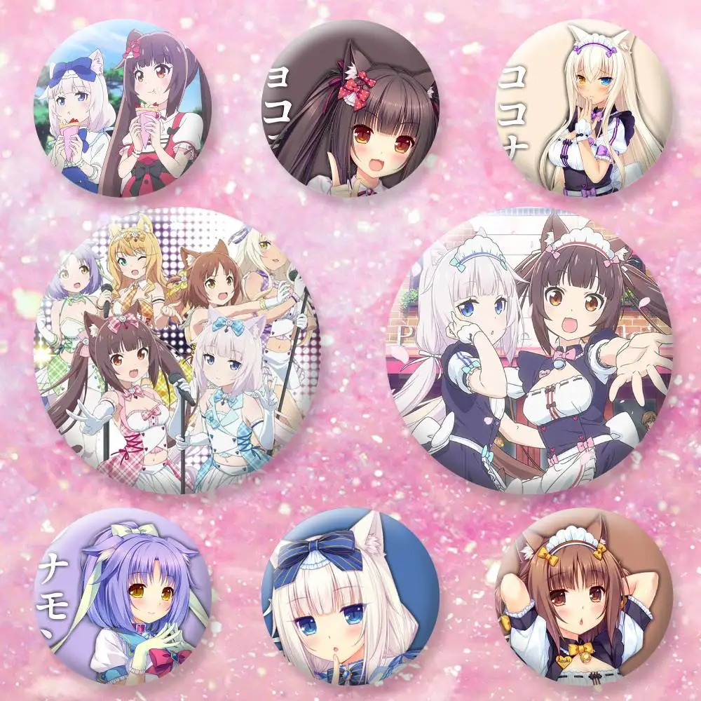 NEKOPARA OVA Badges Creative Tinplate Button PinsBrooch Badge Clothes Backpack
NEKOPARA OVA Badges Creative Tinplate Button PinsBrooch Badge Clothes Backpack