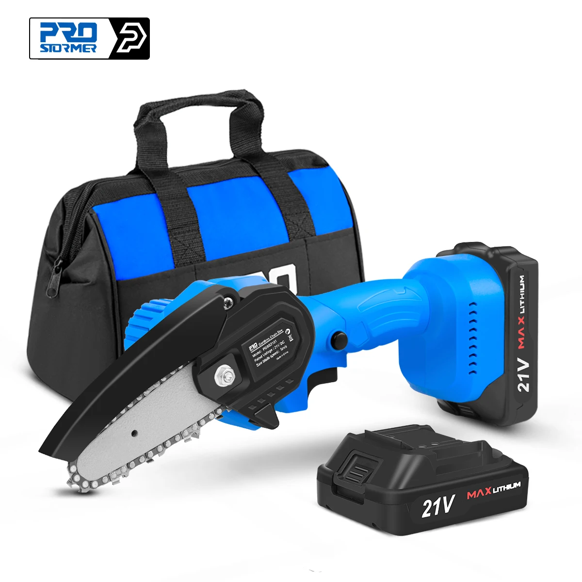 Electric ChainSaw 21V Pruning Saw 4 inch Portable Woodworking Electric Mini Chain Saw Wood Cutter Garden Tools By PROSTORMER
Electric ChainSaw 21V Pruning Saw 4 inch Portable Woodworking Electric Mini Chain Saw Wood Cutter Garden Tools By PROSTORMER