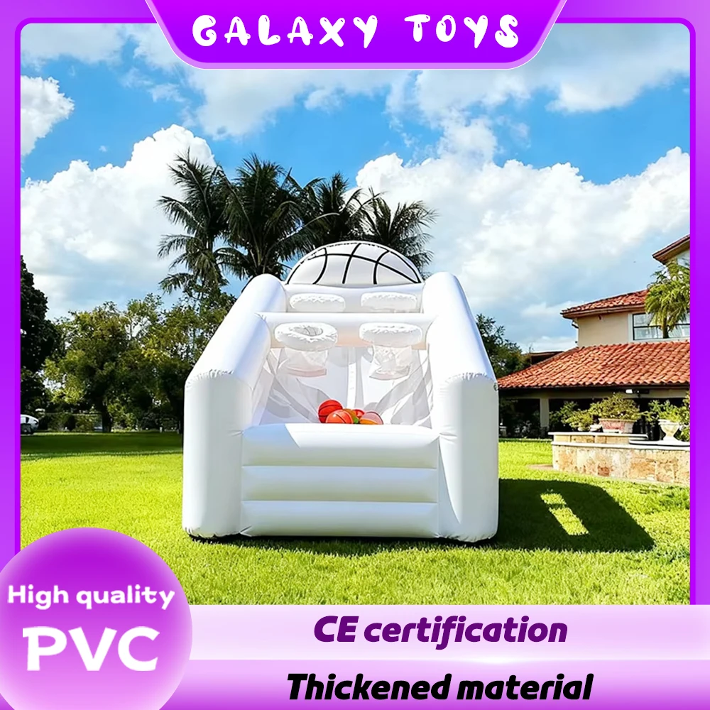 Mini Inflatable Portable Hoop Jump White Color Basketball Shooting Hoop for Kids Inflatable Castle with Blower Family Play Fun
Mini Inflatable Portable Hoop Jump White Color Basketball Shooting Hoop for Kids Inflatable Castle with Blower Family Play Fun