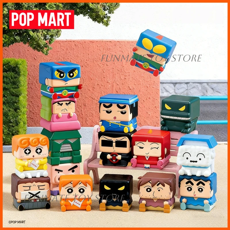 POP MART Genuine CRAYON SHINCHAN Figurine POP CUBE 1 2 3 Series Blind Box Desktop Decoration Collectible Anime Toy Gifts
POP MART Genuine CRAYON SHINCHAN Figurine POP CUBE 1 2 3 Series Blind Box Desktop Decoration Collectible Anime Toy Gifts