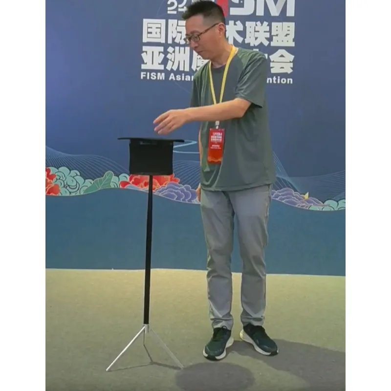 New Cane To Table Magic Trick Stick 3 Legged Stand Illusion Prop for Stage/Street Show, Professional Magician Accessories Funny
New Cane To Table Magic Trick Stick 3 Legged Stand Illusion Prop for Stage/Street Show, Professional Magician Accessories Funny