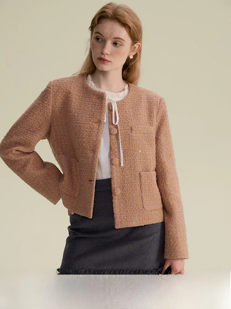 Rina Berry Women's ort Wool Jaet Single Button Two Tone Color Commute Sle Loose Fit Long Sve round Ne Coat
Rina Berry Women's ort Wool Jaet Single Button Two Tone Color Commute Sle Loose Fit Long Sve round Ne Coat