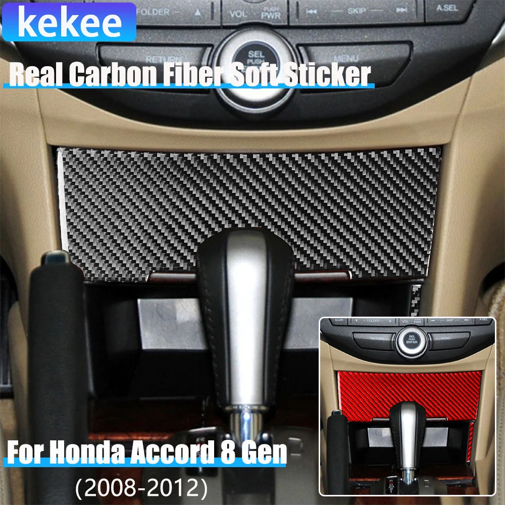 Настоящее углеродное волокно, автомобильные аксессуары, крышка для хранения центральной консоли, модифицированная наклейка для Honda Accord 8th Gen 2008 2009 2010 2011 12
Настоящее углеродное волокно, автомобильные аксессуары, крышка для хранения центральной консоли, модифицированная наклейка для Honda Accord 8th Gen 2008 2009 2010 2011 12