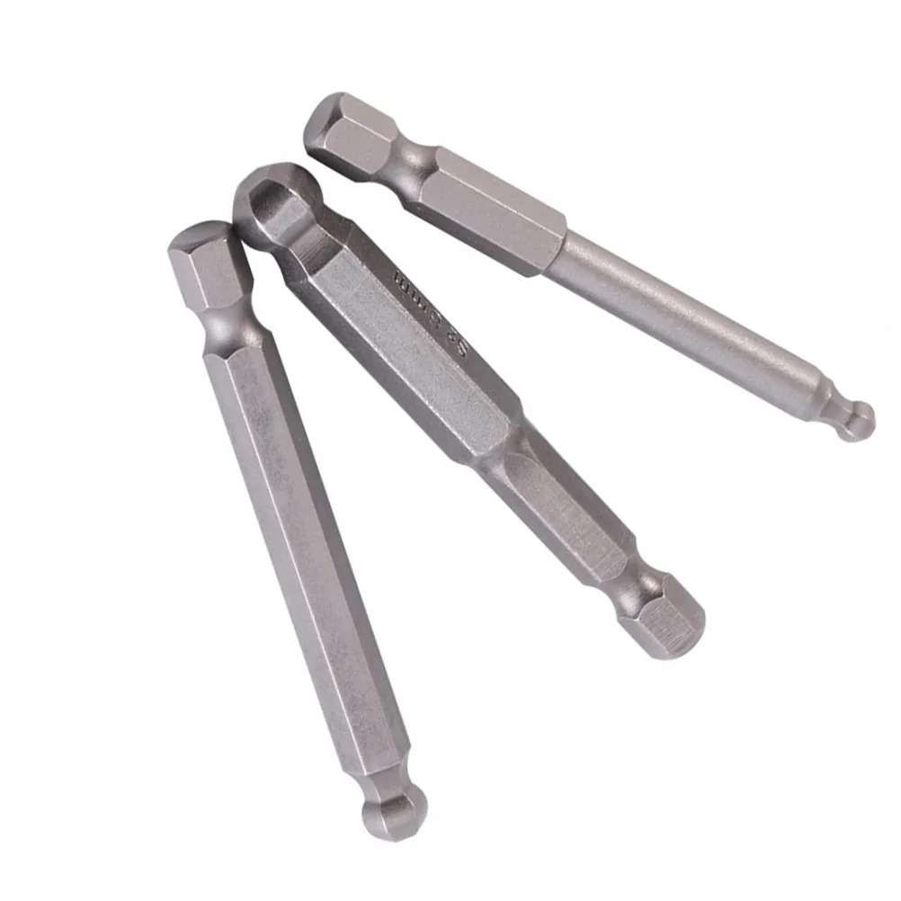 7 Pcs Steel Ball Screwdriver Bits Ball End Hexagon Head 2mm 2.5mm 3mm 4mm 5mm 6mm 8mm Bits Length 65mm
7 Pcs Steel Ball Screwdriver Bits Ball End Hexagon Head 2mm 2.5mm 3mm 4mm 5mm 6mm 8mm Bits Length 65mm