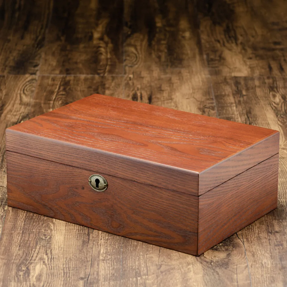 Wooden Watch Box 1Pcs Fine Cutting Comfortable Touch Professional Display Organizer for Bracelets Watches Necklaces Storage Case
Wooden Watch Box 1Pcs Fine Cutting Comfortable Touch Professional Display Organizer for Bracelets Watches Necklaces Storage Case