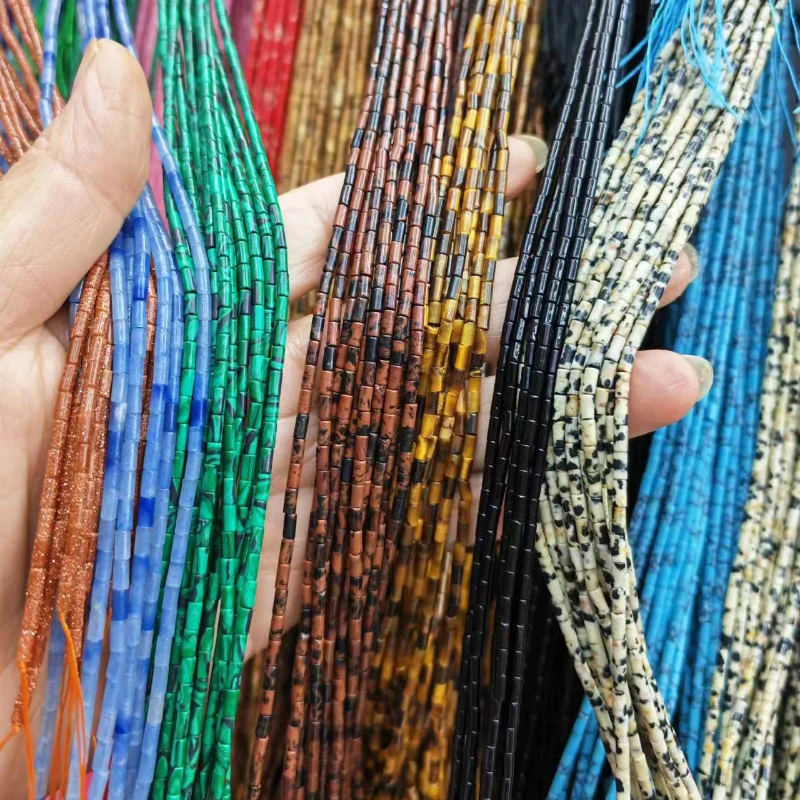 New Natural Stone Small Cylinder Loose Beads Handmade DIY Bracelet Necklace Keychain Earrings Jewelry Accessories Wholesale
New Natural Stone Small Cylinder Loose Beads Handmade DIY Bracelet Necklace Keychain Earrings Jewelry Accessories Wholesale