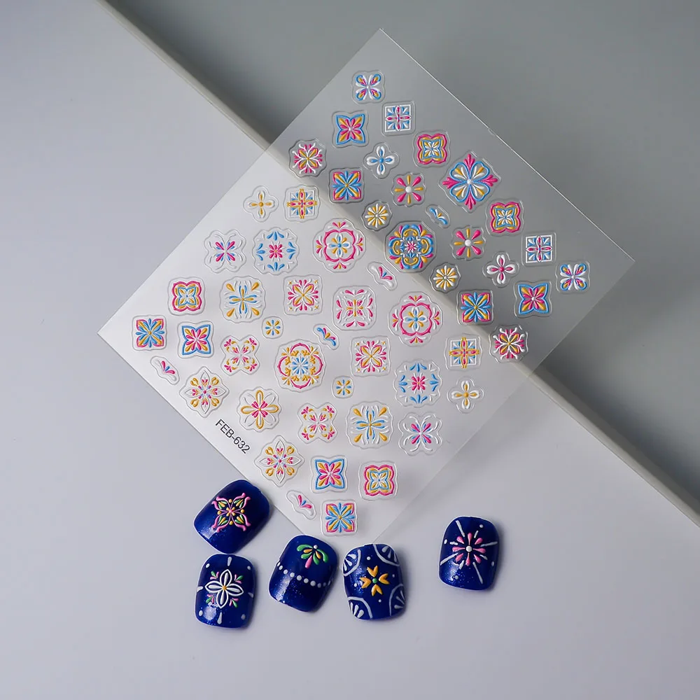 1PCS 5D Sweet Style Heart Nail Stickers Romantic Nail Supplies Glittery & Durable Ideal For Valentine's Day & Dating Stickers
1PCS 5D Sweet Style Heart Nail Stickers Romantic Nail Supplies Glittery & Durable Ideal For Valentine's Day & Dating Stickers