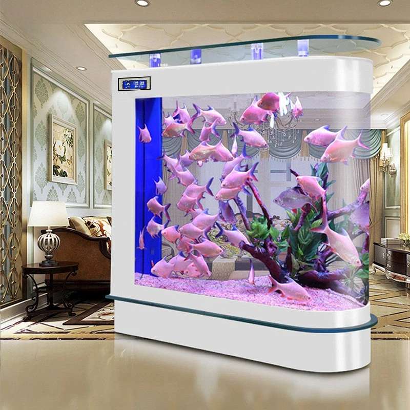 Аквариум с изогнутым стеклом «Пуля», настраиваемый донный фильтр, экотанк без замены воды, аквариум-разделитель для гостиной JT40
Аквариум с изогнутым стеклом «Пуля», настраиваемый донный фильтр, экотанк без замены воды, аквариум-разделитель для гостиной JT40