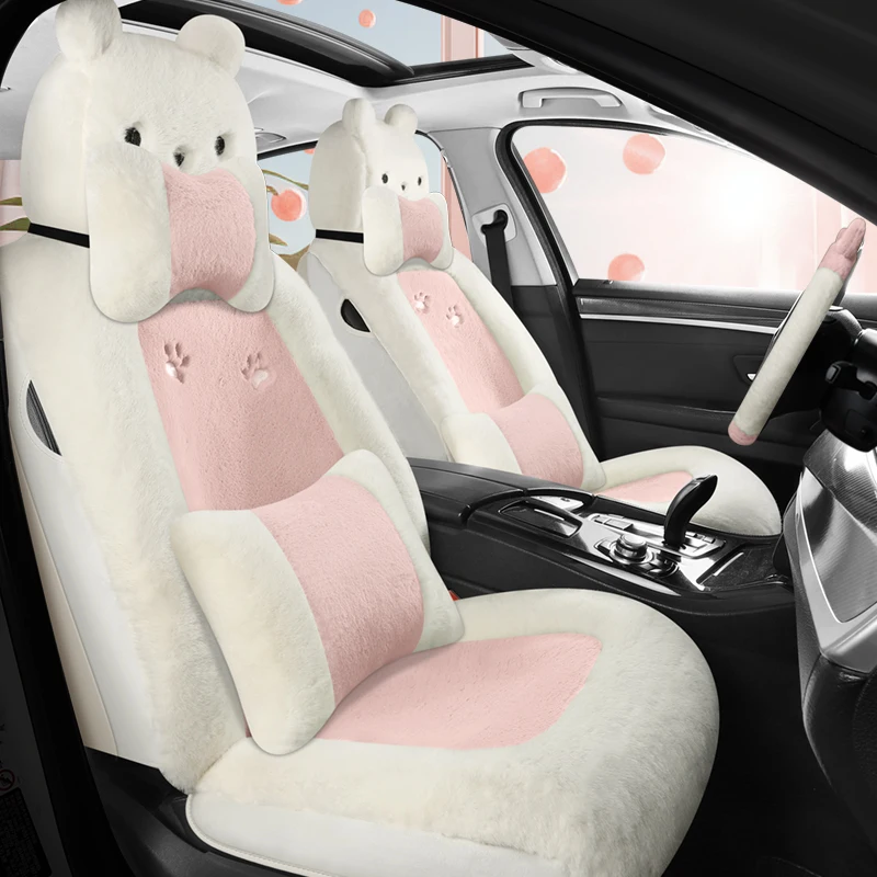 Winter Car Seat Cover Thicken Thermal Plush Car Seat Cushion Anti Slip Seat Protection Cover Universal for Sedan/Suv Front Rear
Winter Car Seat Cover Thicken Thermal Plush Car Seat Cushion Anti Slip Seat Protection Cover Universal for Sedan/Suv Front Rear