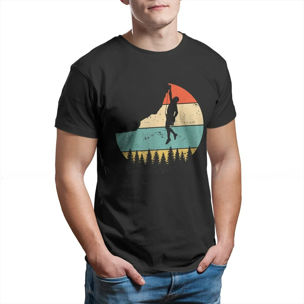Classic Climb Mountain Hipster Polyester Printed TShirts Rock Climbing Outdoor Sports Male Graphic Streetwear T Shirt O Neck
Classic Climb Mountain Hipster Polyester Printed TShirts Rock Climbing Outdoor Sports Male Graphic Streetwear T Shirt O Neck