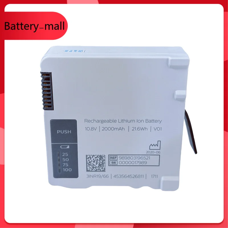 10 PCS New Genuine 989803196521 Battery for Medical Systems IntelliVue X3/MX100
10 PCS New Genuine 989803196521 Battery for Medical Systems IntelliVue X3/MX100
