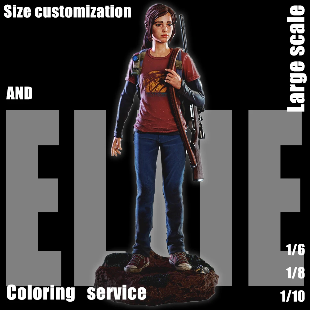 1:8 Resin Model Kit - Unpainted DIY Brown - Haired Female Figure with High -A923 Collectible
1:8 Resin Model Kit - Unpainted DIY Brown - Haired Female Figure with High -A923 Collectible