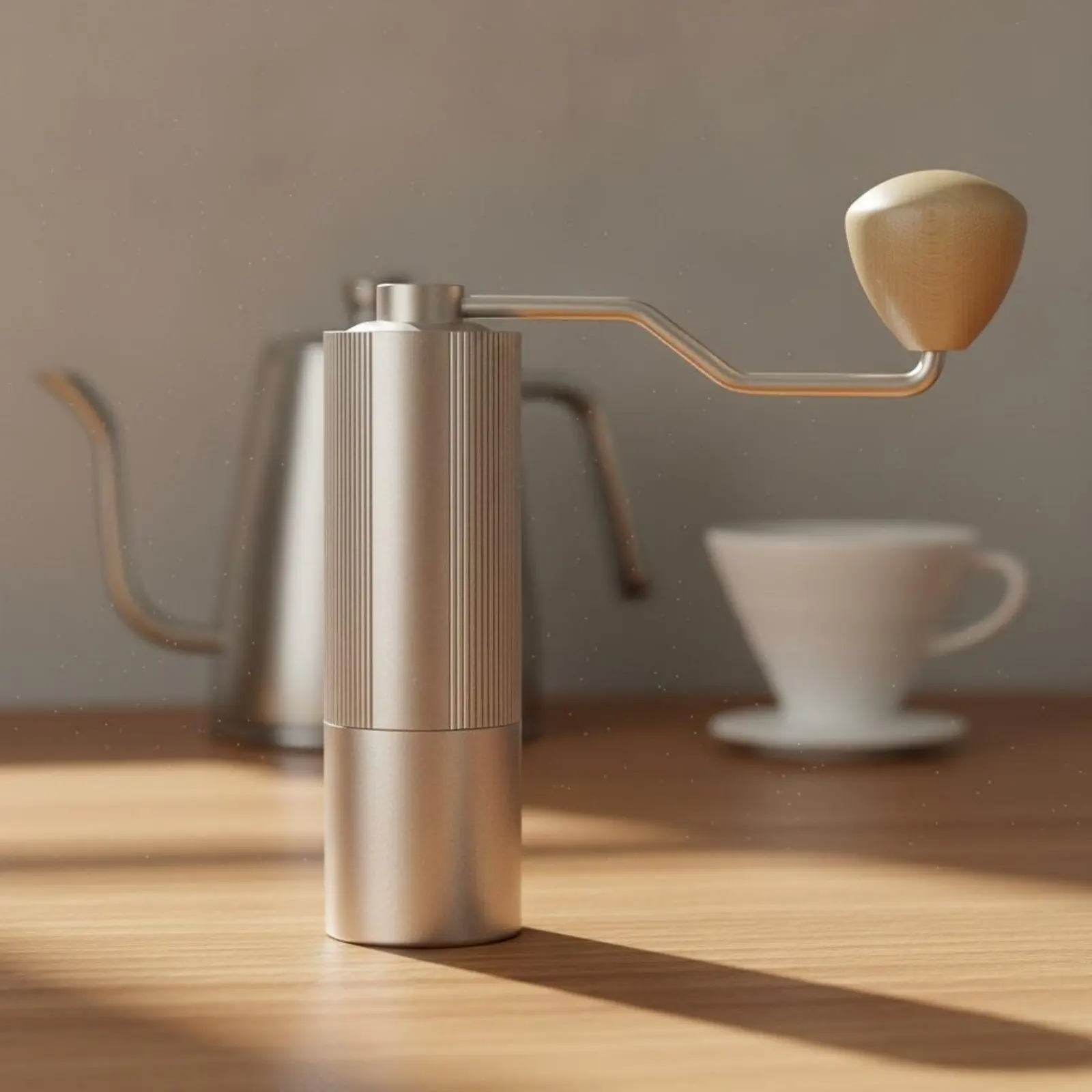 Manual Coffee Grinder External Adjustment Hand Crank Coffee Mill Portable Burr Grinder Easy to Clean Kitchen Tool for Travelers
Manual Coffee Grinder External Adjustment Hand Crank Coffee Mill Portable Burr Grinder Easy to Clean Kitchen Tool for Travelers