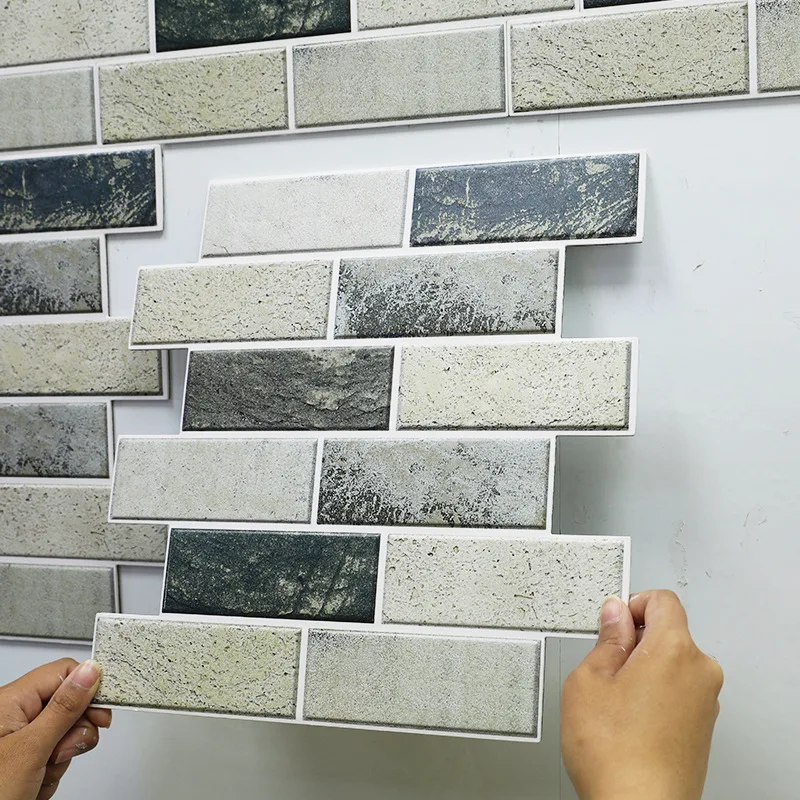 3D New Hard Wall Sticker Self adhesive Wall Panel Imitation Ceramic Tile Sticker Waterproof and Moisture-proof
3D New Hard Wall Sticker Self adhesive Wall Panel Imitation Ceramic Tile Sticker Waterproof and Moisture-proof