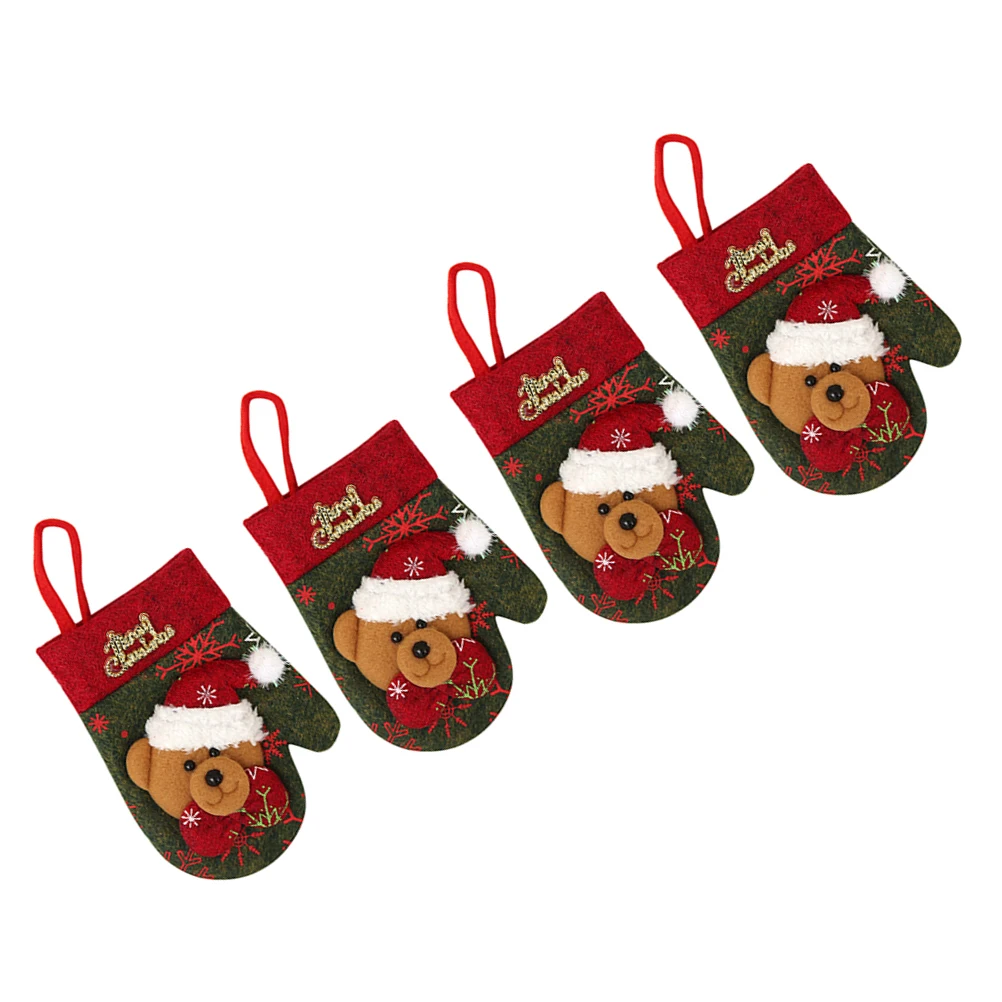 4 pcs Cutlery Gloves Christmas Tableware Bags Reusable EcoFriendly Knife Fork Cover Ideal for Candy Gift Holding Storage
4 pcs Cutlery Gloves Christmas Tableware Bags Reusable EcoFriendly Knife Fork Cover Ideal for Candy Gift Holding Storage