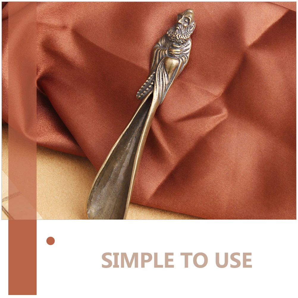 Buddha Statue Brass Tea Scoop Kung Fu Spoon Metal Loose Leaf Kitchen Tool Smooth Waterproof Home Restaurant
Buddha Statue Brass Tea Scoop Kung Fu Spoon Metal Loose Leaf Kitchen Tool Smooth Waterproof Home Restaurant