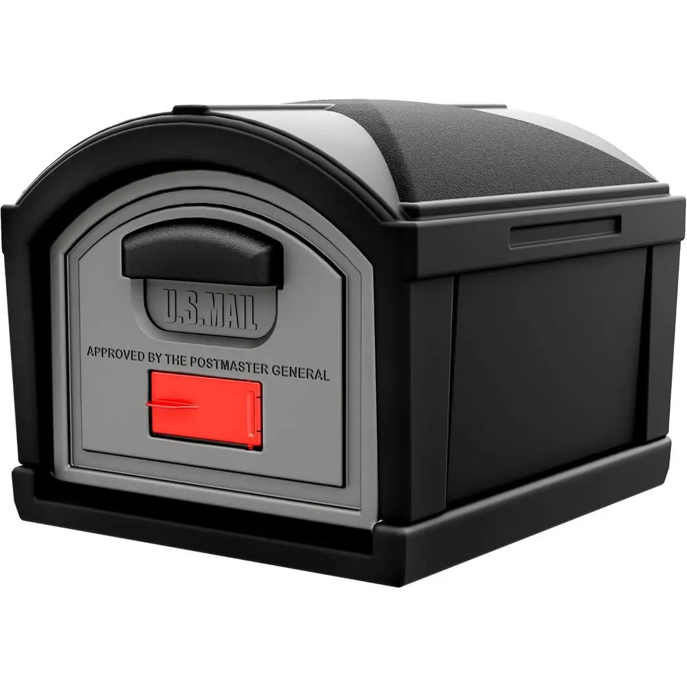 T4 Extra Large acity XL Post Mount Mailbox Top with Durable Double-Wall truction, Weather-Resistant Design, Black, Made in The U
T4 Extra Large acity XL Post Mount Mailbox Top with Durable Double-Wall truction, Weather-Resistant Design, Black, Made in The U