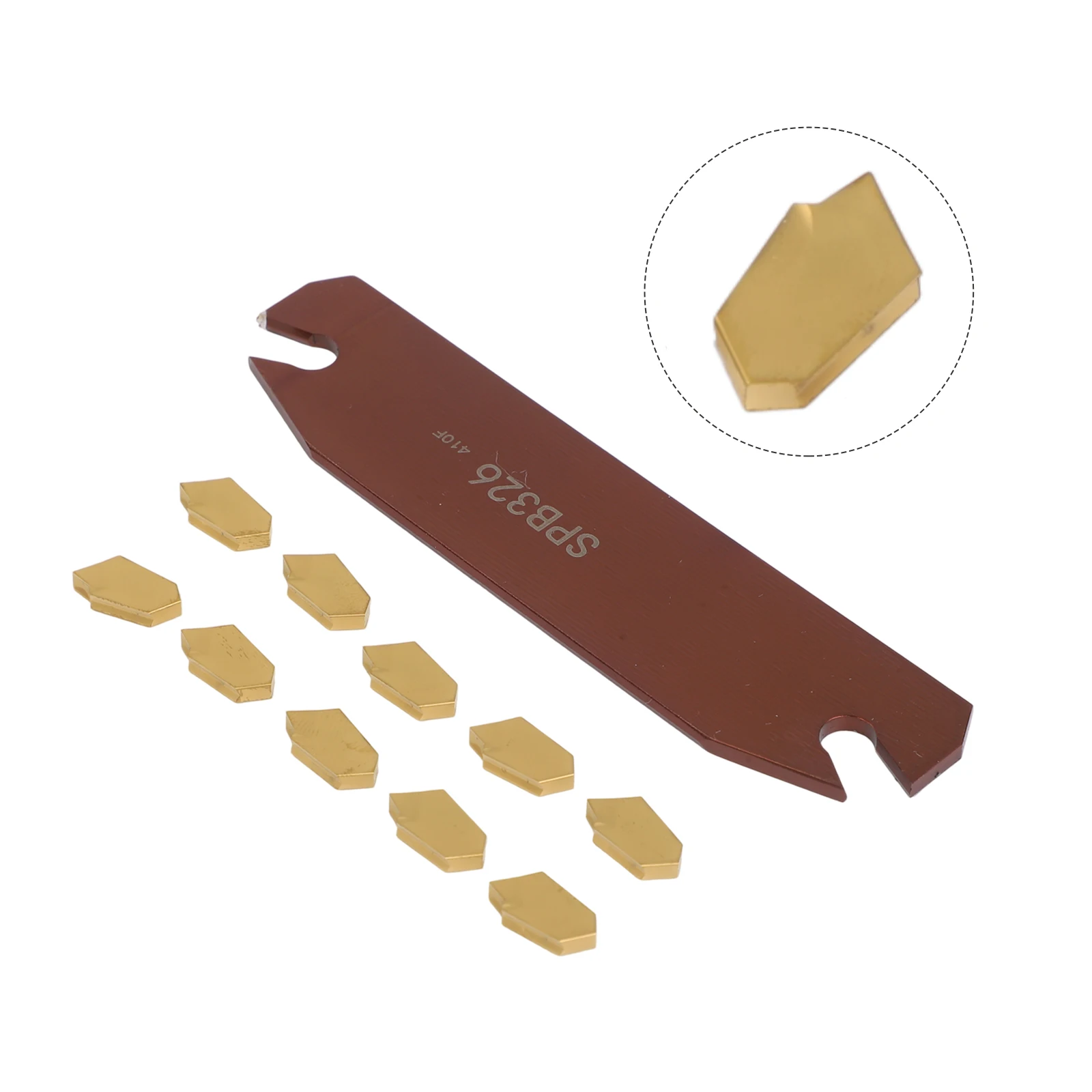 SPB326 Lathe Cut Off Grooving Tool Holder with 10pcs GTN3 SP300 Carbide Inserts for Semi Finishing Steel Parts
SPB326 Lathe Cut Off Grooving Tool Holder with 10pcs GTN3 SP300 Carbide Inserts for Semi Finishing Steel Parts