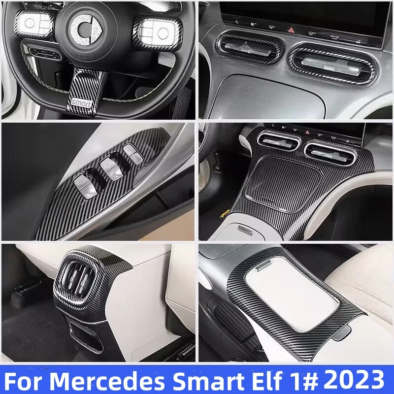 Car Styling Window Control Panel Gear Shift Air Vent Outlet Cover White Interior Sticker For Mercedes-Benz Smart Elf #1 2023 -20
Car Styling Window Control Panel Gear Shift Air Vent Outlet Cover White Interior Sticker For Mercedes-Benz Smart Elf #1 2023 -20