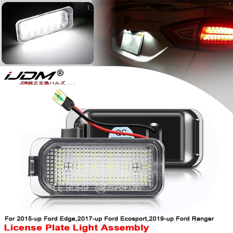 12V LED License Number Plate Light Assembly For Ford Fiesta Focus Grand C-Max Ecosport Kuga Mondeo S-Max B-Max Galaxy
12V LED License Number Plate Light Assembly For Ford Fiesta Focus Grand C-Max Ecosport Kuga Mondeo S-Max B-Max Galaxy