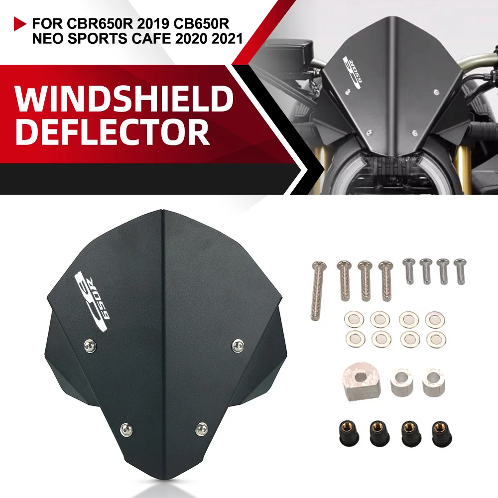 For HONDA CBR650R 2019 CB650R Neo Sports Cafe 2020 2021 Motorcycle Screen Windscreen Fairing Deflector Guard CBR 650R Windshield
For HONDA CBR650R 2019 CB650R Neo Sports Cafe 2020 2021 Motorcycle Screen Windscreen Fairing Deflector Guard CBR 650R Windshield