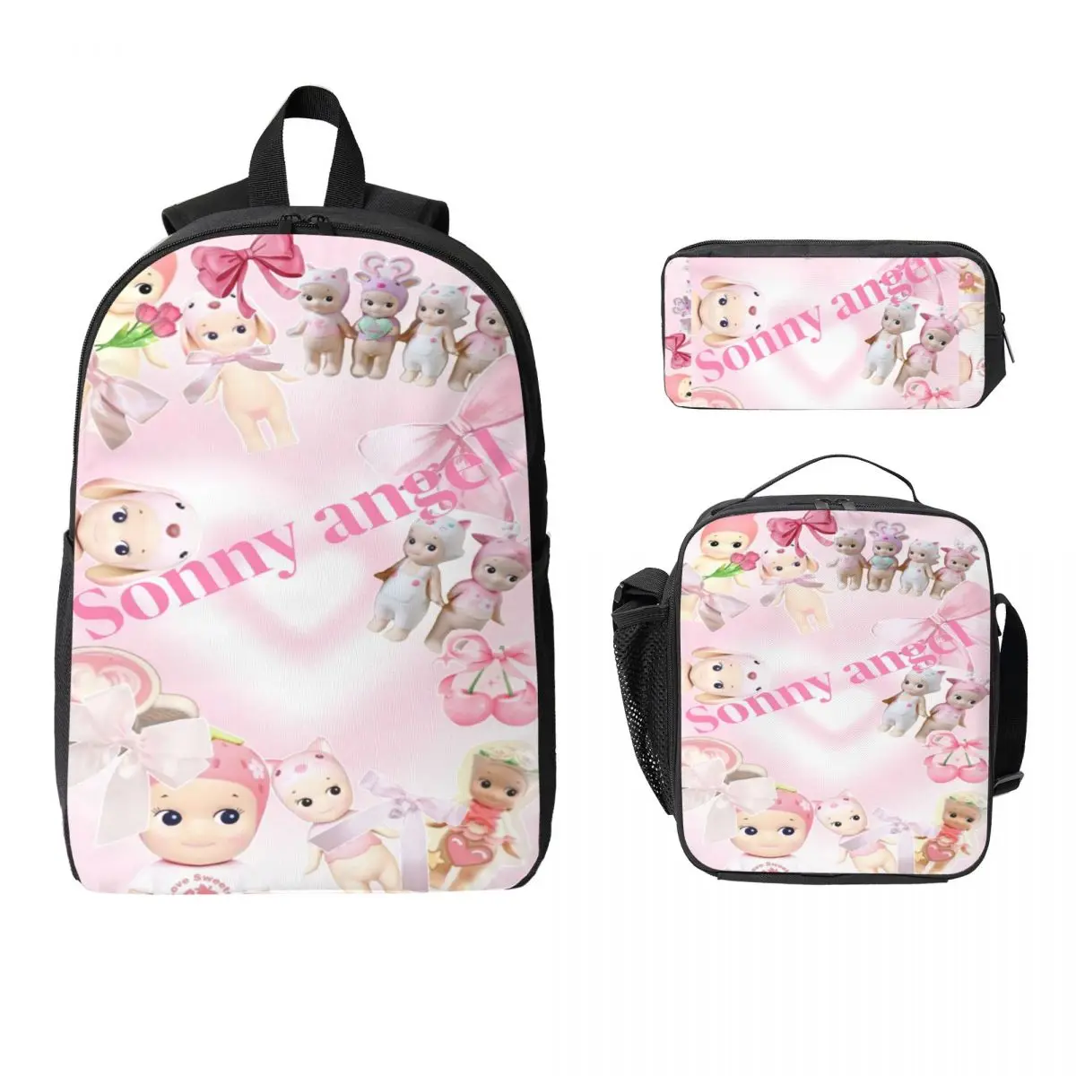 3Pcs Sonny Angel Theme School bags Set for Children Pencil Boxes Backpack Sets with Lunch Box For School Students Knapsack
3Pcs Sonny Angel Theme School bags Set for Children Pencil Boxes Backpack Sets with Lunch Box For School Students Knapsack