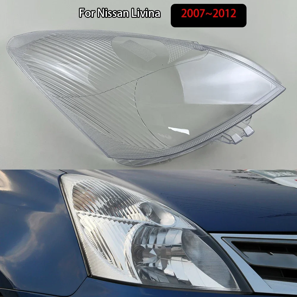 For Nissan Livina 2007~2012 Front Headlamps Cover Lens Headlights Shade Transparent Lampshade Plexiglass Shell Replace Housing
For Nissan Livina 2007~2012 Front Headlamps Cover Lens Headlights Shade Transparent Lampshade Plexiglass Shell Replace Housing