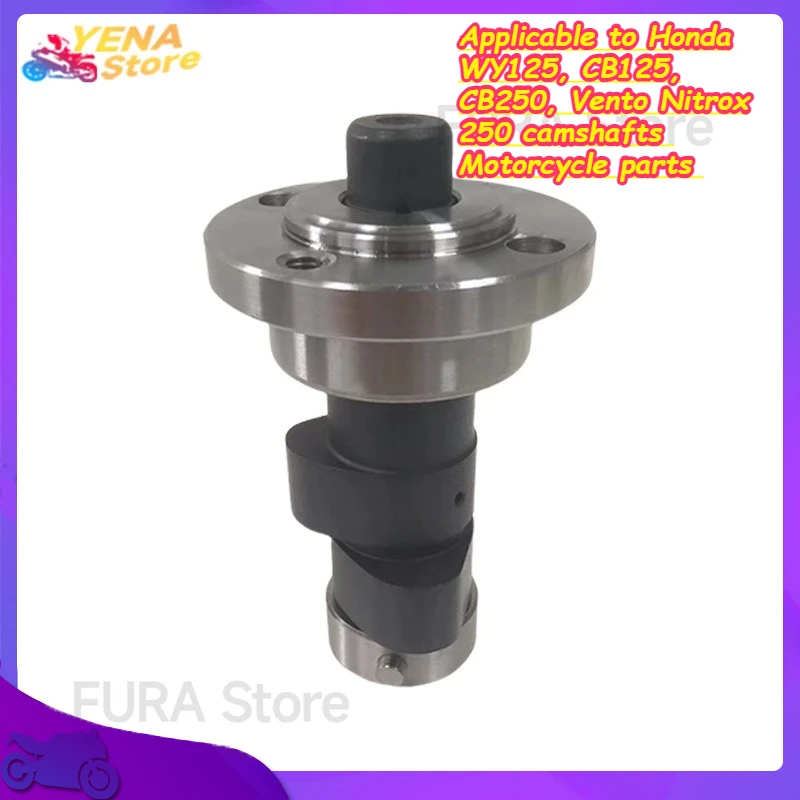Motorcycle camshaft Applicable to Honda WY125, CB125, CB250, Vento Nitrox 250 camshafts Motorcycle parts
Motorcycle camshaft Applicable to Honda WY125, CB125, CB250, Vento Nitrox 250 camshafts Motorcycle parts