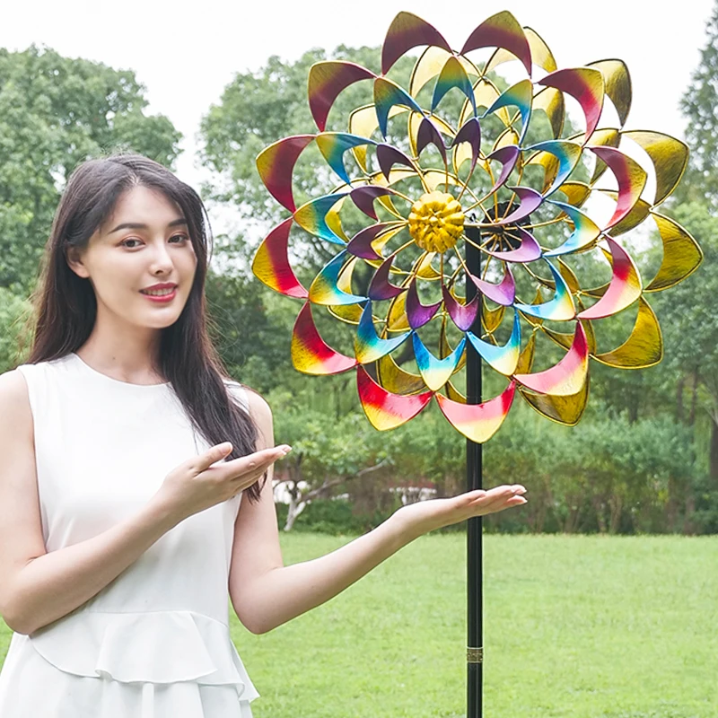 Outdoor Garden Yard Decor,Iron Art,Wind Spinner, Ornament,Summer Balcony Pinwheel Gardening,Exterior Decoration Customized
Outdoor Garden Yard Decor,Iron Art,Wind Spinner, Ornament,Summer Balcony Pinwheel Gardening,Exterior Decoration Customized