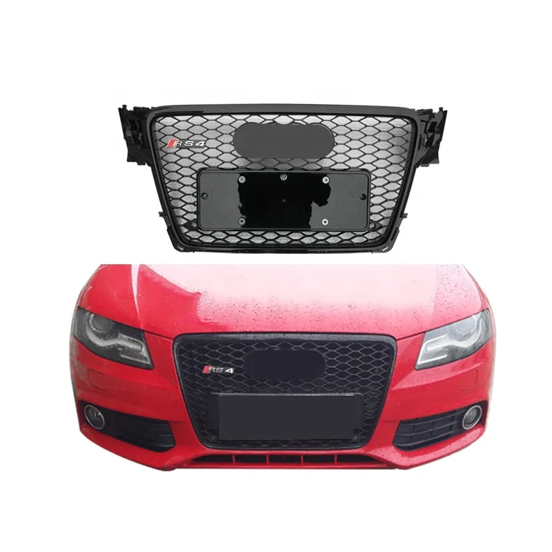 A4 B8 Honeycomb Hood Grill with Emblem Logo Front Bumper Mesh Grill Grilld for Audi A4 S4 RS4 2009 2010 2011 2012 Racing Grills
A4 B8 Honeycomb Hood Grill with Emblem Logo Front Bumper Mesh Grill Grilld for Audi A4 S4 RS4 2009 2010 2011 2012 Racing Grills