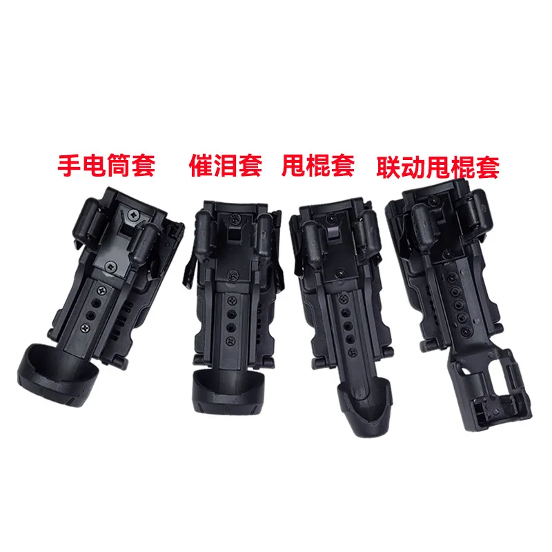 New Plastic-Steel Tear Gas Canister Holster with Retractable Quick-Draw Safety Lock and Integrated Baton Holster Tactical Gear
New Plastic-Steel Tear Gas Canister Holster with Retractable Quick-Draw Safety Lock and Integrated Baton Holster Tactical Gear