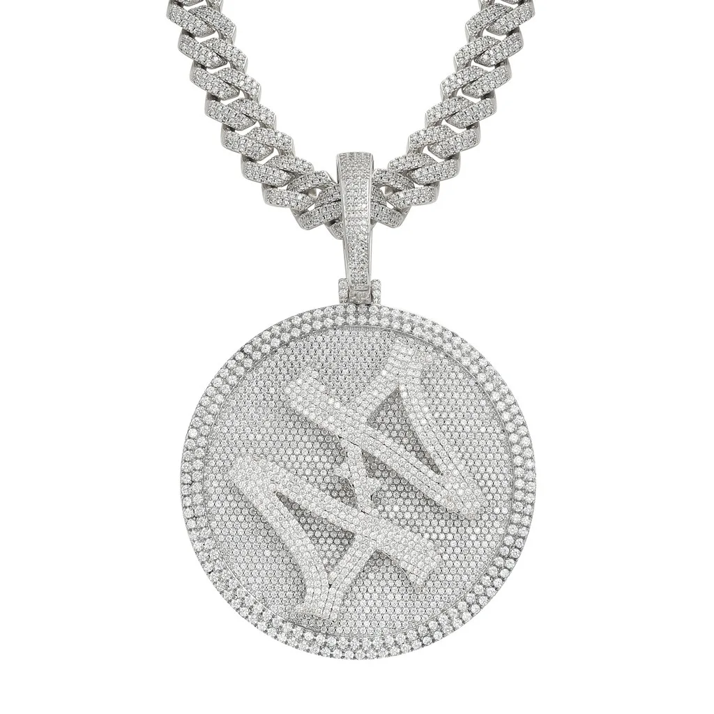 Necklace Men's 44 Pendant with Rotating Big Turntable Heavy Industry Micro Inlaid Zircon Solid Trendy Men's Hip Hop Pendant
Necklace Men's 44 Pendant with Rotating Big Turntable Heavy Industry Micro Inlaid Zircon Solid Trendy Men's Hip Hop Pendant