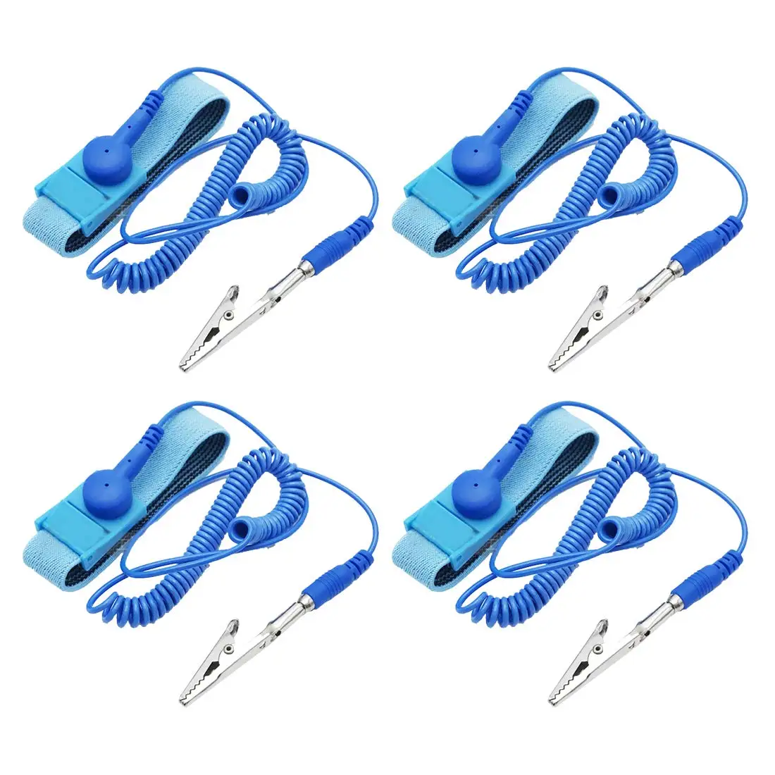 ESD Anti Static Wrist Strap with Grounding Wire and Alligator Clip for Electronics Repair
ESD Anti Static Wrist Strap with Grounding Wire and Alligator Clip for Electronics Repair