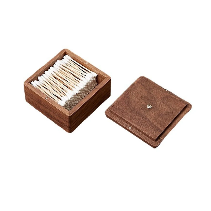 Wooden Storage Box Bathroom Jar Makeup Organizer Cotton Pad Holder Cotton Swab Box Holder Dispenser With Bamboo Lid 2025
Wooden Storage Box Bathroom Jar Makeup Organizer Cotton Pad Holder Cotton Swab Box Holder Dispenser With Bamboo Lid 2025