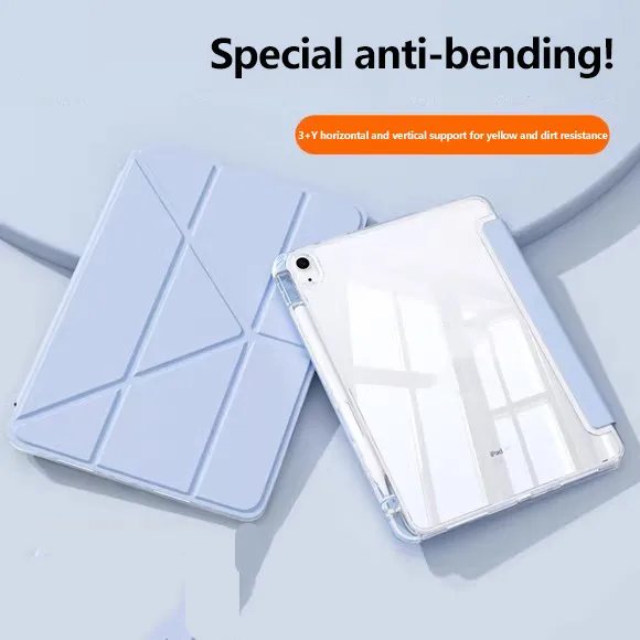Transparent Acrylic Tablet Case For iPad Mini 2024 A17 Pro 8.3" A2995 A2996 A2568 iPad mini 7 6 Y-Fold Stand Cover With Pen Slot
Transparent Acrylic Tablet Case For iPad Mini 2024 A17 Pro 8.3" A2995 A2996 A2568 iPad mini 7 6 Y-Fold Stand Cover With Pen Slot