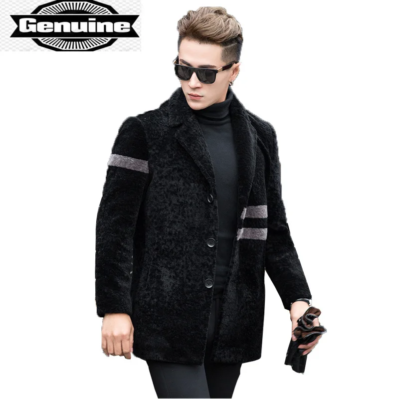 Winter Coat Autumn Real Fur Sheep Shearing Wool Jacket Plus Size Long Men Fur Coat Ropa Hombre Invierno GY9319 KJ1701
Winter Coat Autumn Real Fur Sheep Shearing Wool Jacket Plus Size Long Men Fur Coat Ropa Hombre Invierno GY9319 KJ1701