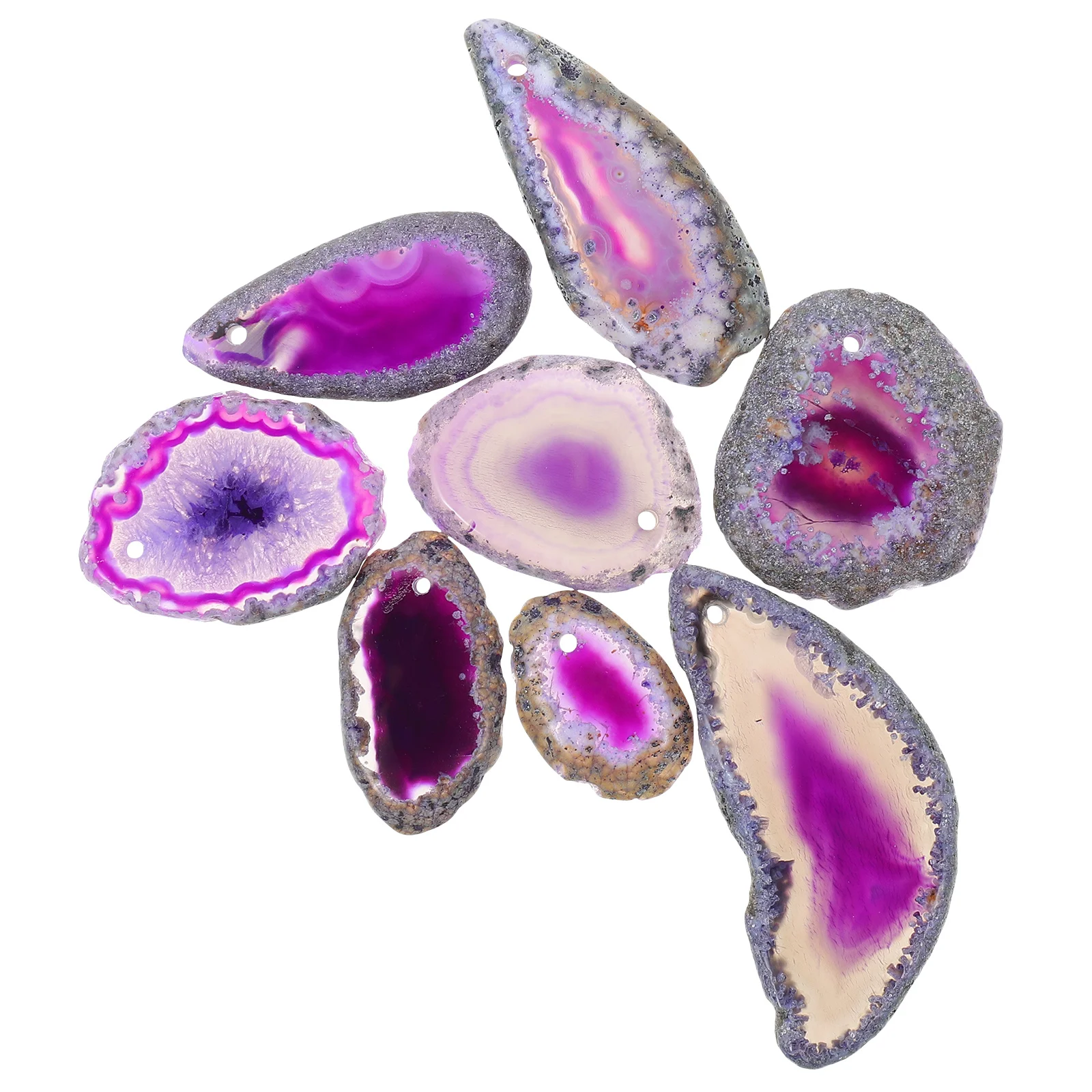 Agate Slices Pendant Jewelry Making Accessories DIY Necklace Decor Charms for Stones Decorative Necklaces
Agate Slices Pendant Jewelry Making Accessories DIY Necklace Decor Charms for Stones Decorative Necklaces