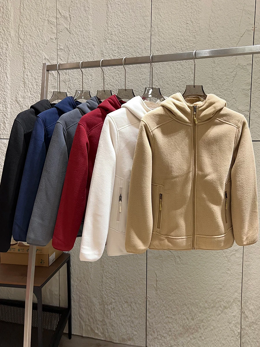 Extra Warm Fleece Lined Hooded Jacket Thickened Casual Men's Winter Outerwear Polyester Fiber Zipper Closure Color
Extra Warm Fleece Lined Hooded Jacket Thickened Casual Men's Winter Outerwear Polyester Fiber Zipper Closure Color
