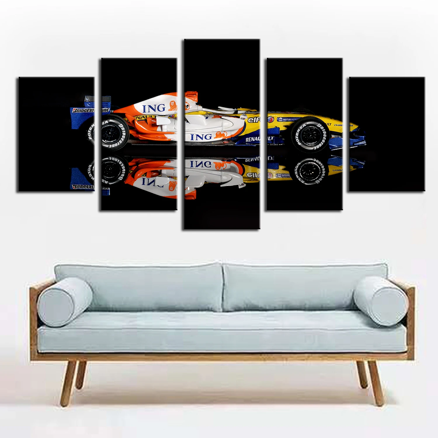 5 Pieces Canvas Wall Arts F1 Car Poster Painting Character Picture Print Living Room Bedroom Home Decoration Artwork Wallpaper
5 Pieces Canvas Wall Arts F1 Car Poster Painting Character Picture Print Living Room Bedroom Home Decoration Artwork Wallpaper