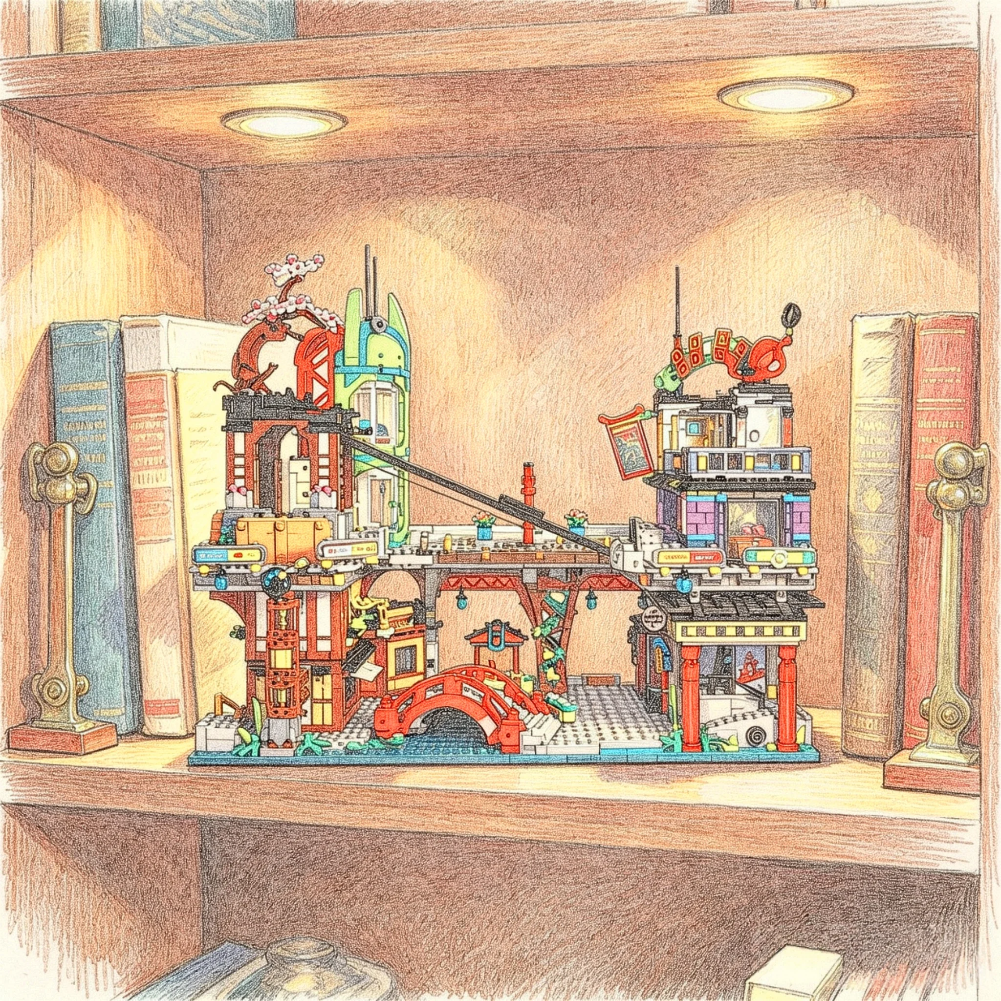 New toys, classic city market building blocks, birthday gifts, holiday gifts for men and women
New toys, classic city market building blocks, birthday gifts, holiday gifts for men and women