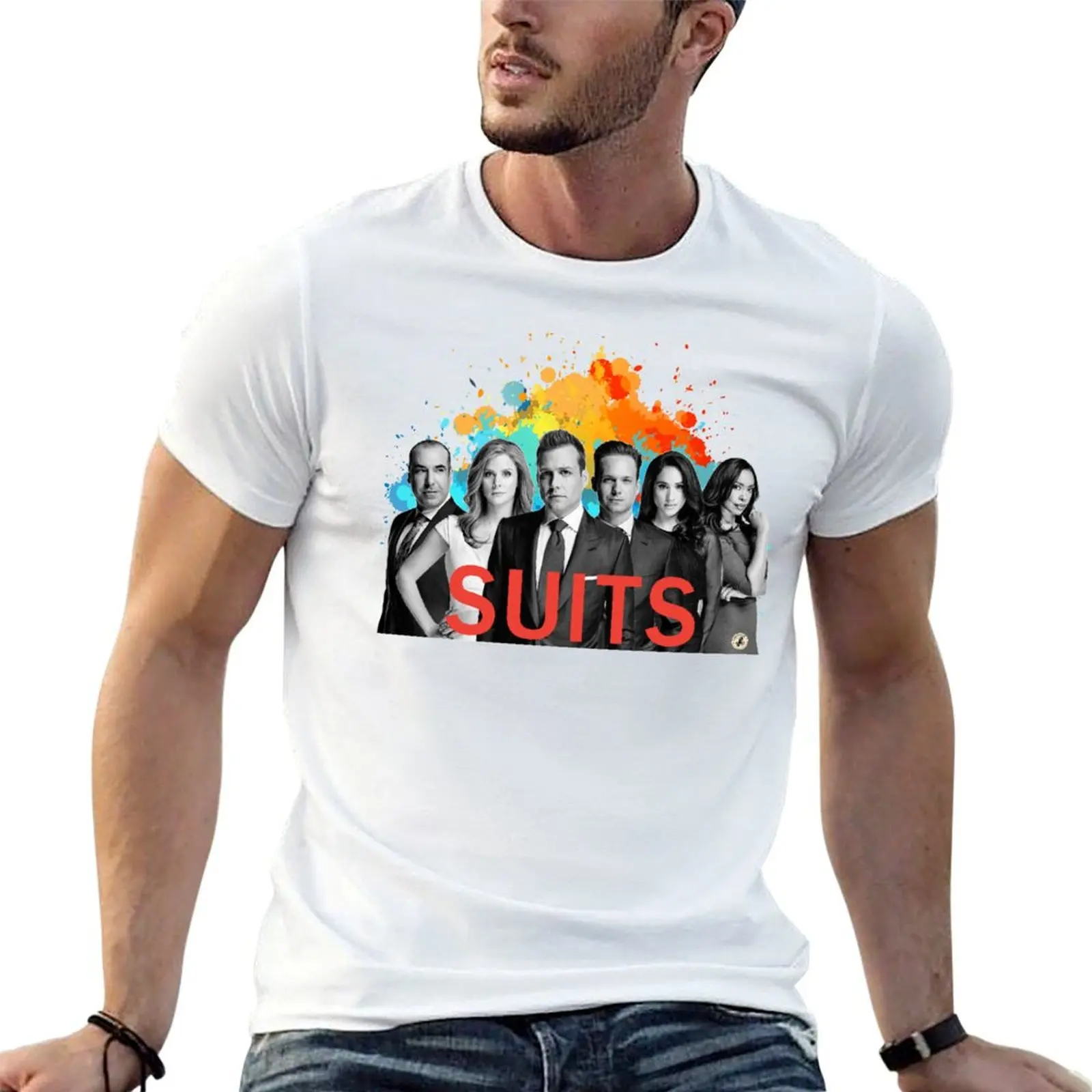 Suits Tv Show T-Shirt t shirts for man graphic funny t shirt man designer t shirt men 100% cotton luxury brand T-shirt
Suits Tv Show T-Shirt t shirts for man graphic funny t shirt man designer t shirt men 100% cotton luxury brand T-shirt