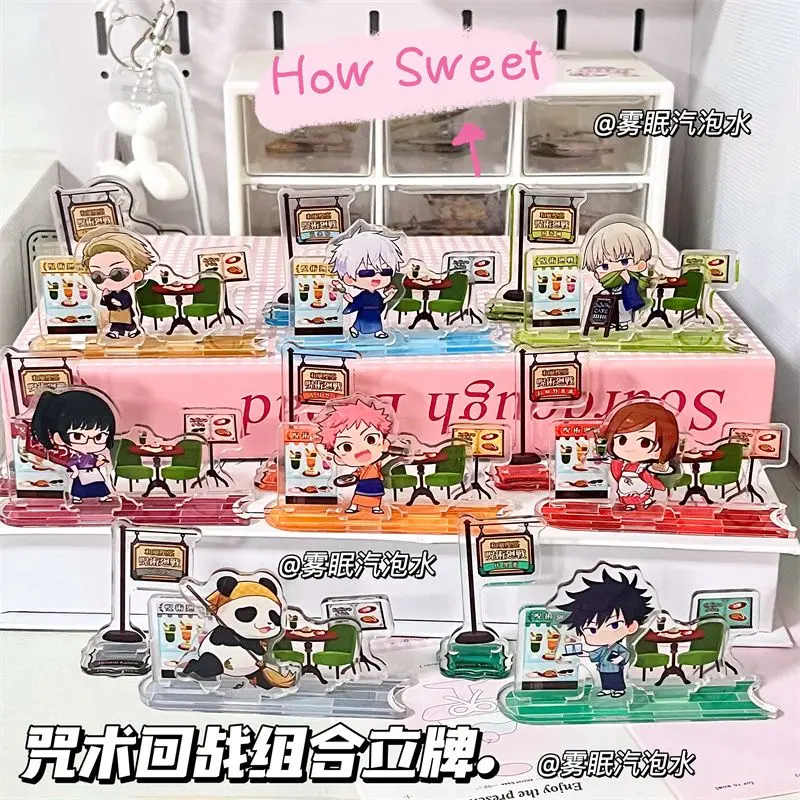 Jujutsu Kaisen Anime Figures Stand Model Plate Gojo Satoru Plate Desk Decor Standing Kids Friends Gift Fans Collection Ornament
Jujutsu Kaisen Anime Figures Stand Model Plate Gojo Satoru Plate Desk Decor Standing Kids Friends Gift Fans Collection Ornament