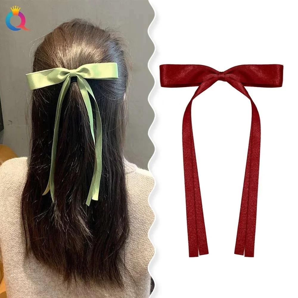 Fashion Cute Ribbon Bow Headband Long Tassel Hair Clip Women's Hair Accessories Girls Party Headwear Side Clips
Fashion Cute Ribbon Bow Headband Long Tassel Hair Clip Women's Hair Accessories Girls Party Headwear Side Clips