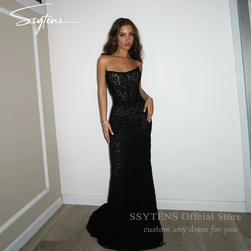 SSYTENS черные кружевные аппликации Vestidos De Fiesta милый корсет сзади вечерние платья вечерние платья женские элегантные по индивидуальному заказу
SSYTENS черные кружевные аппликации Vestidos De Fiesta милый корсет сзади вечерние платья вечерние платья женские элегантные по индивидуальному заказу