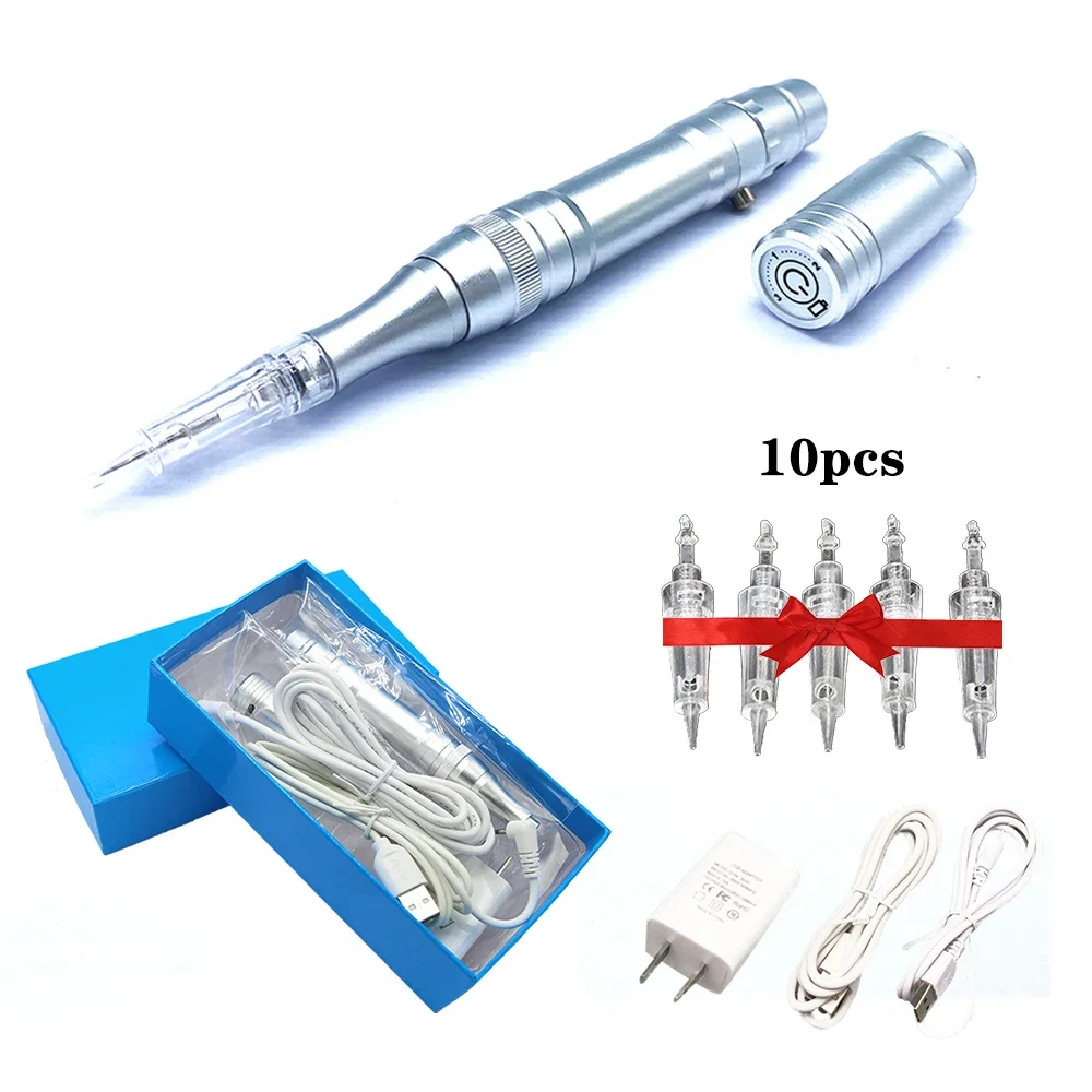 Micropigmentation Microblading Pen Wireless Permanent Makeup Machine Pen with Battery Cartridge Needle Eyebrow Tattoo Machine
Micropigmentation Microblading Pen Wireless Permanent Makeup Machine Pen with Battery Cartridge Needle Eyebrow Tattoo Machine