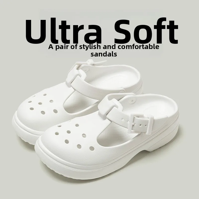 Mary Janes Clog oes Women's Classic Simple Outdoor Casual Beach oes Ladies Head Cover Sandals Lightweight Anti-slip
Mary Janes Clog oes Women's Classic Simple Outdoor Casual Beach oes Ladies Head Cover Sandals Lightweight Anti-slip