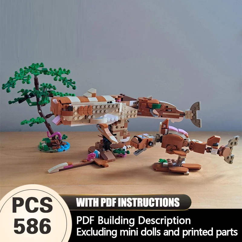 Creators Animal Series Model MOC Building Bricks Koi Fishes And Plant Modular Technology Gifts Holiday Assemble Children Toys
Creators Animal Series Model MOC Building Bricks Koi Fishes And Plant Modular Technology Gifts Holiday Assemble Children Toys