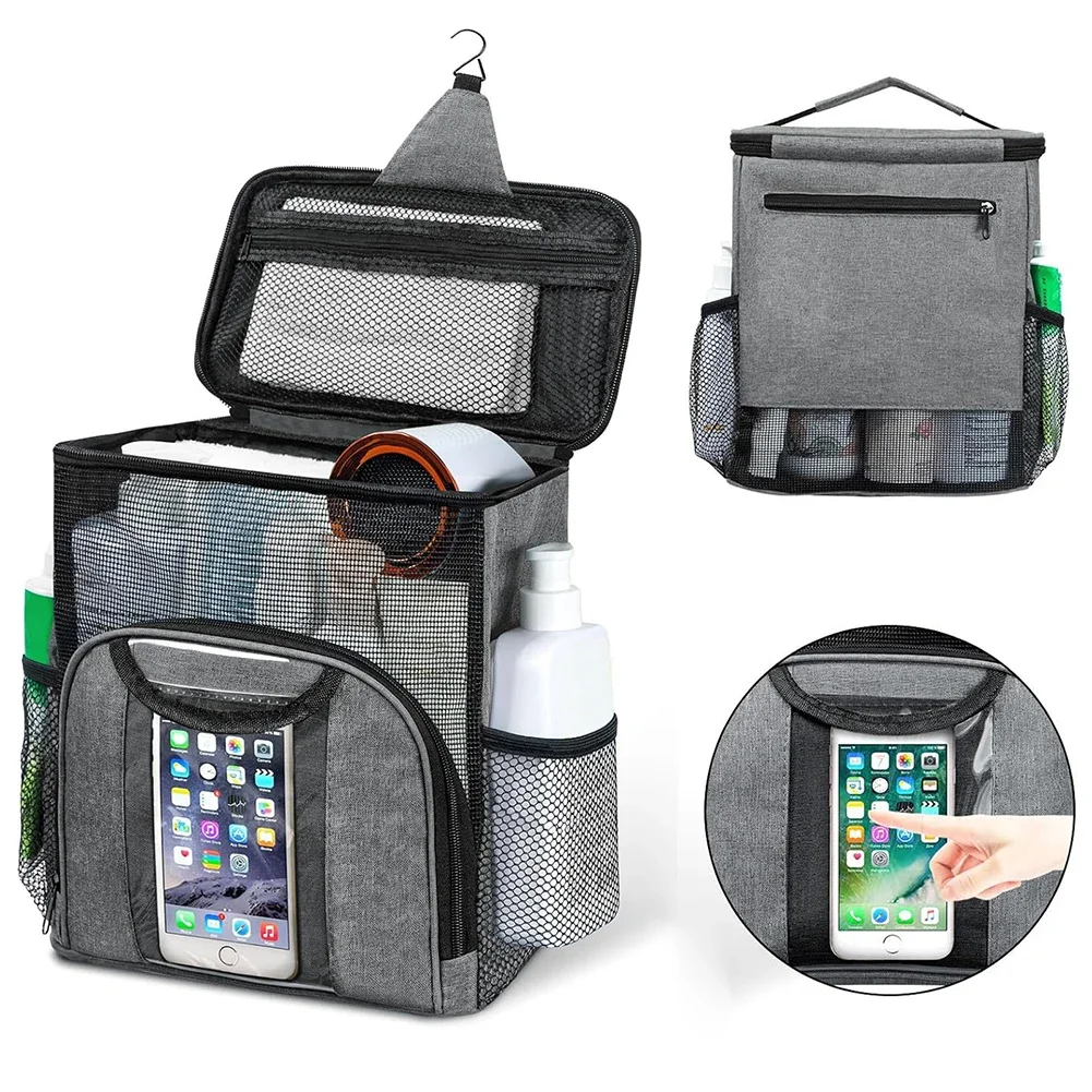 Travel Shower Caddy Bag Portable Hanging Shower Tote Bags With Hook Waterproof Makeup Organizer Pouch Large Capacity Storage Bag
Travel Shower Caddy Bag Portable Hanging Shower Tote Bags With Hook Waterproof Makeup Organizer Pouch Large Capacity Storage Bag